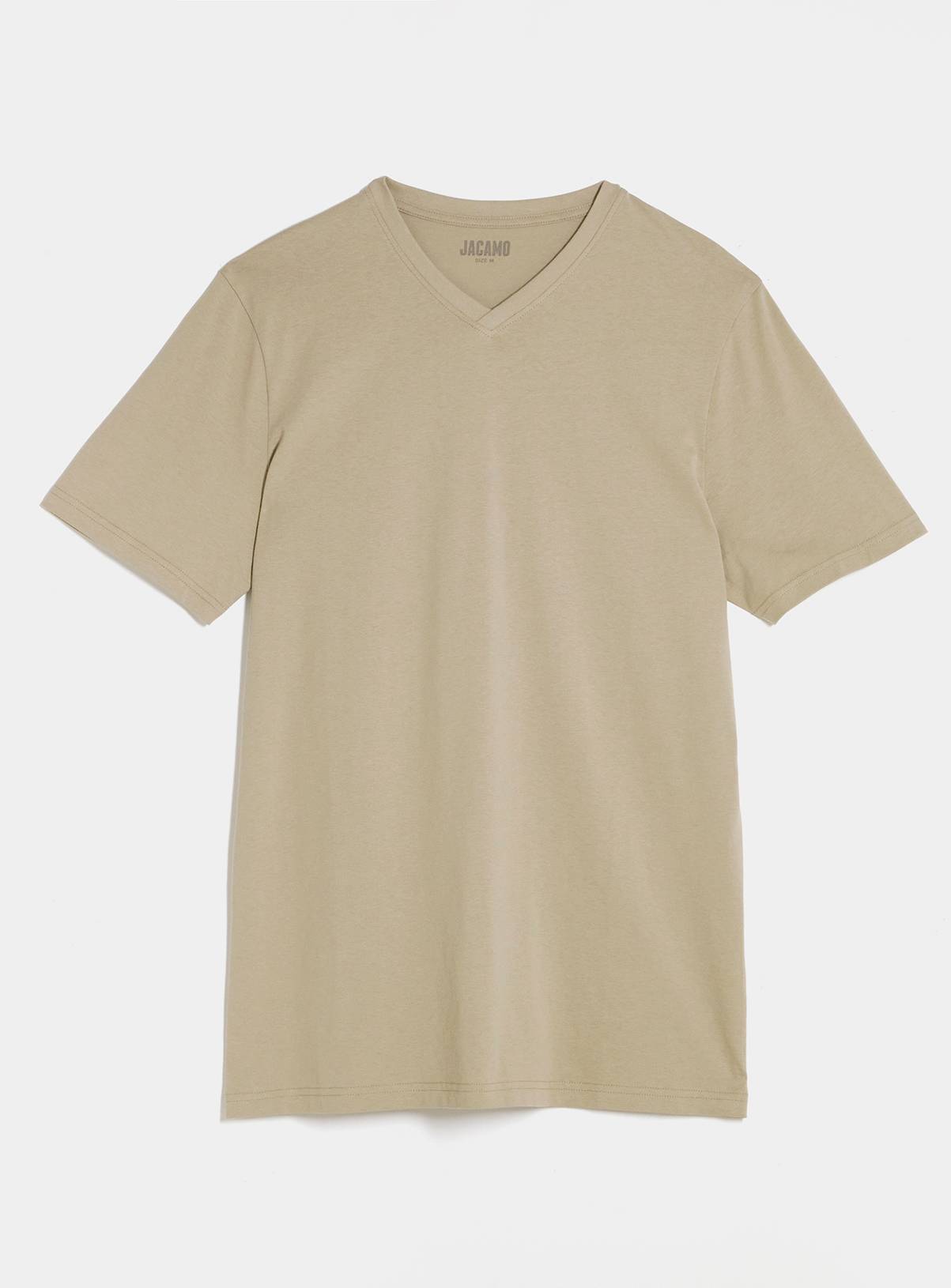 JACAMO 5 Pack Pure Cotton V Neck T-Shirt L - Image 4